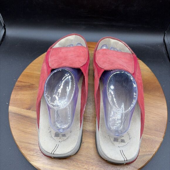 Merrell Women’s Size 11 Treviso II Banner Red Slip On Slides Sandals Shoes - Picture 5 of 8